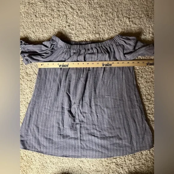 Women's Size Medium She+Sky Short Sleeve Blouse NWT - Picture 4 of 7